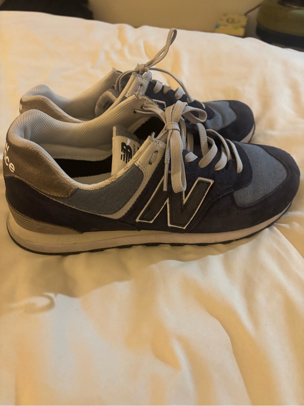 New balance 574 blue size 12